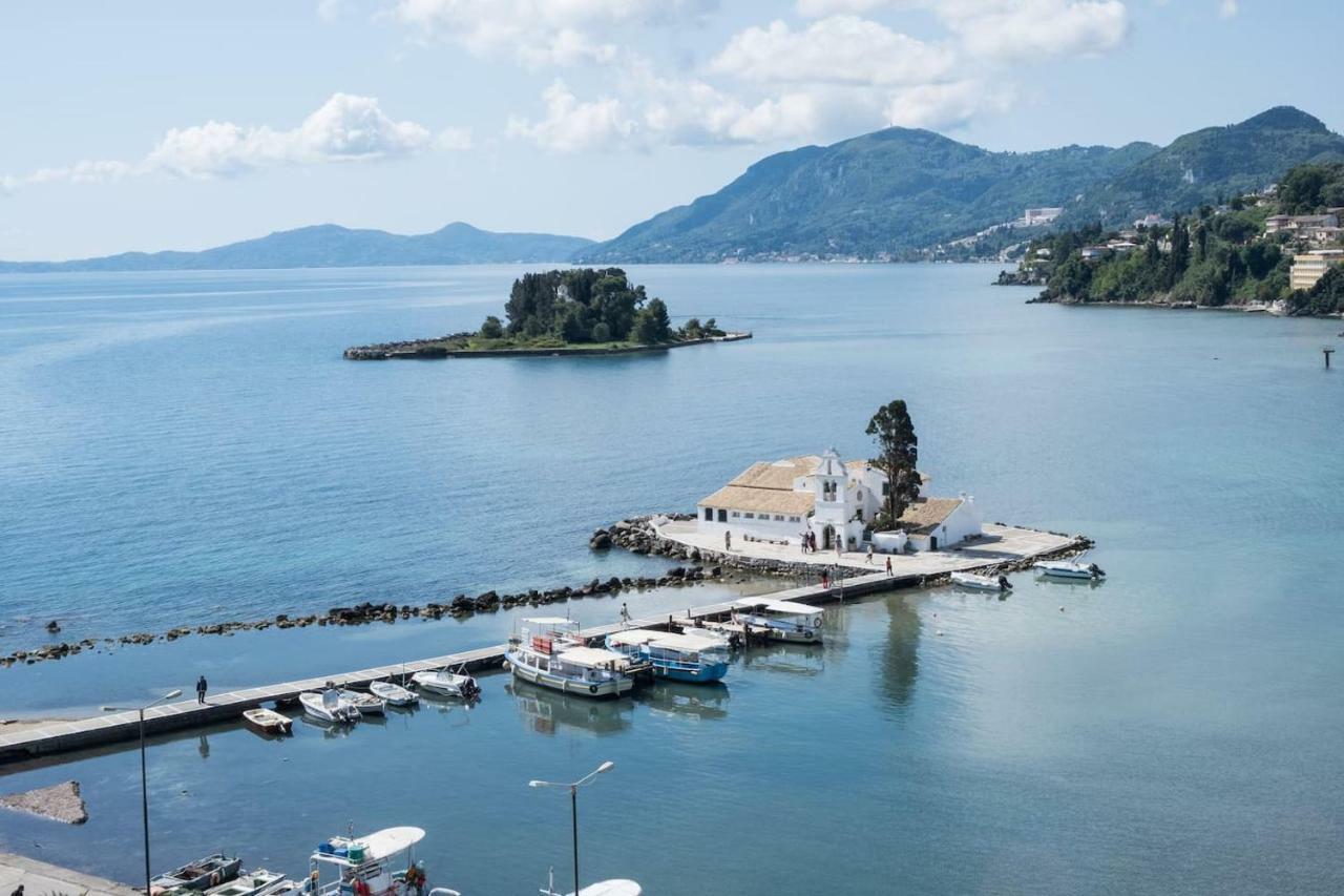 Cherry Apartment Corfu コルフ島 エクステリア 写真